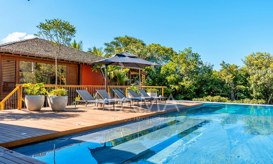 casa de luxo na praia em trancoso